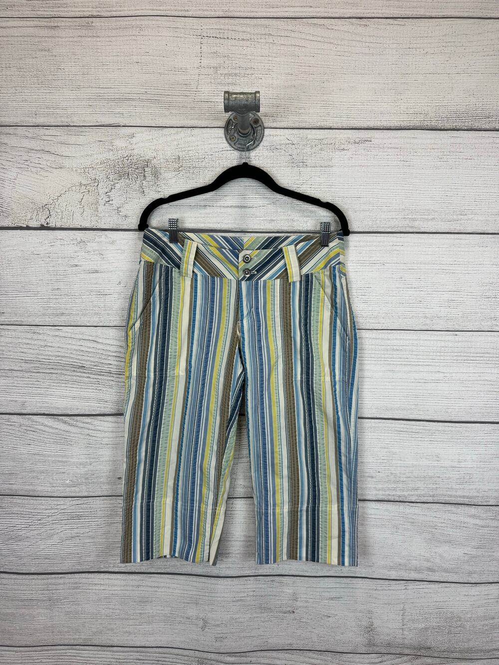 Patagonia Women's Striped Vintage Look Netty Capris Size 4